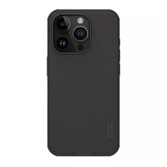 Zastitna maska (futrola) NILLKIN SUPER FROST PRO - iPhone 15 Pro (6.1) crna (MS).