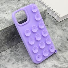 Zastitna maska (futrola) OCTOBUDDY - iPhone 15 ljubicasta (MS).