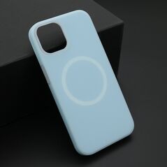 Zastitna maska (futrola) PASTEL COLOR MagSafe - iPhone 13 (6.1) plava (MS).