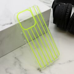 Zastitna maska (futrola) PARTY - iPhone 15 Pro (6.1) zuta (MS).