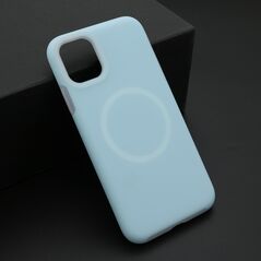 Zastitna maska (futrola) PASTEL COLOR MagSafe - iPhone 11 (6.1) plava (MS).
