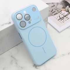 Zastitna maska (futrola) PASTEL DREAMS MagSafe - iPhone 15 Pro (6.1) plava (MS).