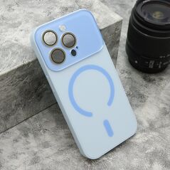 Zastitna maska (futrola) PASTELPOP MagSafe - iPhone 15 Pro (6.1) plava (MS).