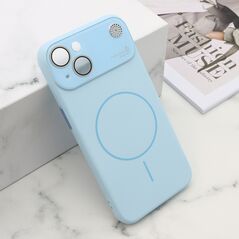 Zastitna maska (futrola) PASTEL DREAMS MagSafe - iPhone 13 (6.1) plava (MS).