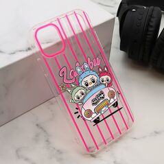 Zastitna maska (futrola) print PARTY - iPhone 11 (6.1) pink LBB004 (MS).