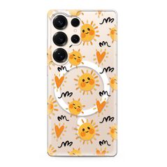 Zastitna maska (futrola) silikonska print MagSafe - Samsung S938 Galaxy S25 Ultra 5G sun (MS).