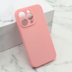 Zastitna maska (futrola) Soft Silicone - iPhone 15 Pro (6.1) roze (MS).