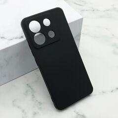Zastitna maska (futrola) Soft Silicone - Xiaomi Redmi Note 13 Pro 5G crna (MS).