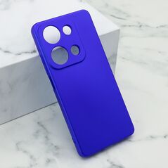 Zastitna maska (futrola) Soft Silicone - Xiaomi Redmi Note 13 Pro 4G plava (MS).
