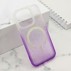 Zastitna maska (futrola) Starlight MagSafe - iPhone 15 Pro (6.1) ljubicasta (MS).