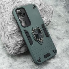 Zastitna maska (futrola) Square ring - Samsung A356 Galaxy A35 5G 5G zelena (MS).