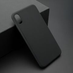 Zastitna ultra tanka (skin) maska / futrola KOLOR - iPhone XS Max crna (MS).