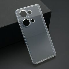 Zastitna ultra tanka (skin) maska / futrola PROTECT - Xiaomi Redmi Note 13 Pro 4G providna (bela) (MS).