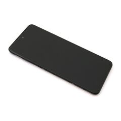 LCD displej (ekran) - Huawei P Smart (2021) + Touch screen + baterija + okvir Full ORG crni (02354ADC) (MS).