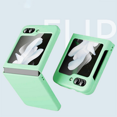 Zastitna maska (futrola) Elegant Fold - Samsung F741B/F761B Galaxy Z Flip 6/7 FE 5G svetlo zelena.