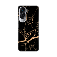 Zastitna silikonska maska (futrola) PRINT - Huawei Honor 90 Lite All crni.