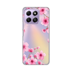 Zastitna ultra tanka (skin) maska / futrola PRINT - Huawei Honor X6b Rose Flowers.