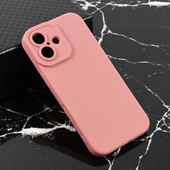 Zastitna maska (futrola) Teracell Giulietta - iPhone 17 mat tamno roze.
