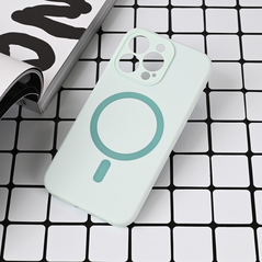 Zastitna maska (futrola) Magsafe Pure color - iPhone 14 Pro mint.