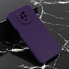 Zastitna maska (futrola) Teracell Giulietta - Xiaomi Redmi Note 9 Pro/Note 9 Pro Max/Note 9S tamno ljubicasta.
