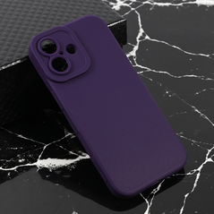 Zastitna maska (futrola) Teracell Giulietta - iPhone 17 mat tamno ljubicasta.