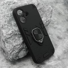 Zastitna maska (futrola) Square ring - iPhone 17 crna (MS).