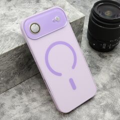 Zastitna maska (futrola) PASTELPOP MagSafe - iPhone 17 Air ljubicasta (MS).