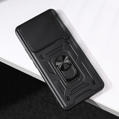 Zastitna maska (futrola) Hard Shield - Xiaomi Redmi Note 14 4G (SRB) crna.