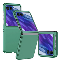 Zastitna maska (futrola) Flip - Motorola Razr 50 Ultra tamno zelena.