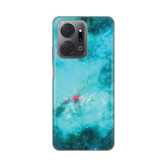 Zastitna silikonska maska (futrola) PRINT - Huawei Honor X7a Marbel Sky.