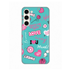 Zastitna silikonska maska (futrola) PRINT - Samsung S916B Galaxy S23 Plus Love.
