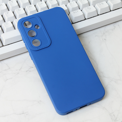 Zastitna maska (futrola) Silikon Pro Camera - Samsung A356 Galaxy A35 5G 5G tamno plava.