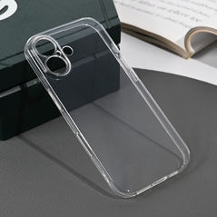 Zastitna silikonska maska (futrola) Skin - iPhone 17 Transparent.