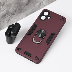 Zastitna maska (futrola) Hard Ring - Samsung A075F Galaxy A07 4G bordo.