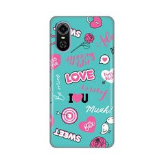 Zastitna silikonska maska (futrola) PRINT - ZTE Blade A31 Plus Love.