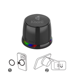 Bluetooth zvucnik Kisonli C100 crni.