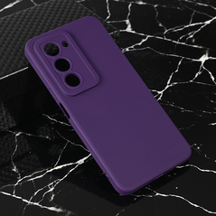 Zastitna maska (futrola) Teracell Giulietta - Xiaomi Redmi 15 4G EU 171mm mat tamno ljubicasta.