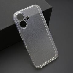 Zastitna maska (futrola) SPARKLING - iPhone 17 providna (MS).