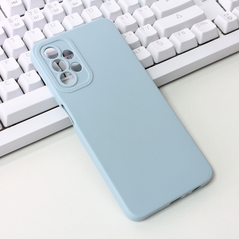 Zastitna maska (futrola) Silikon Pro Camera - Samsung A135 Galaxy A13 4G svetlo plava.