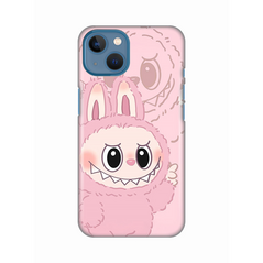 Zastitna silikonska maska (futrola) PRINT - iPhone 13 La Bubu Pink.
