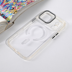 Zastitna maska (futrola) Magsafe Color Pop - iPhone 17 Pro Max 6.9 bela.