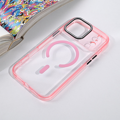 Zastitna maska (futrola) Magsafe Color Pop - iPhone 17 Pro Max 6.9 roze.