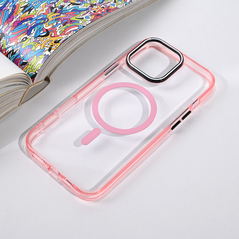 Zastitna maska (futrola) Magsafe Color Pop - iPhone 16 Pro Max 6.9 roze.