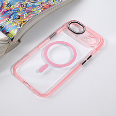 Zastitna maska (futrola) Magsafe Color Pop - iPhone 17 Air roze.
