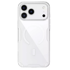 Zastitna maska (futrola) Nillkin Nature Pro Magnetic - iPhone 17 Pro Max 6.9 Transparent.