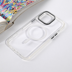 Zastitna maska (futrola) Magsafe Color Pop - iPhone 16 Pro Max 6.9 bela.