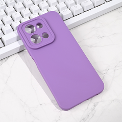 Zastitna maska (futrola) Silikon Pro Camera - Xiaomi Redmi 15C 4G 173mm ljubicasta.