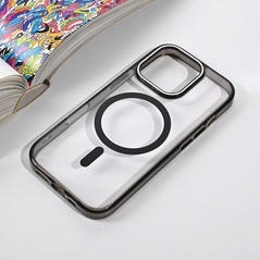 Zastitna maska (futrola) Magsafe Color Pop - iPhone 16 Pro crna.