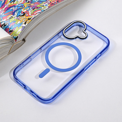 Zastitna maska (futrola) Magsafe Color Pop - iPhone 16 6.1 plava.