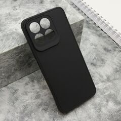 Zastitna maska (futrola) Soft 3D camera - Huawei Honor X6c crna (MS).